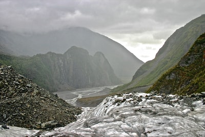 流在天山脉附近
